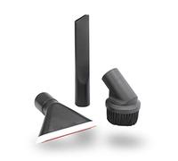 MisterVac | Kit de buses à main, composé de 1 x suceur plat + 1 x buse pour tissus d'ameublement + 1 x brosse pour meubles, compatible avec Kärcher WD3.500, WD 3.500 P