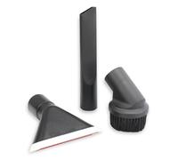 MisterVac | Kit de buses à main, composé de 1 x suceur plat + 1 x buse pour tissus d'ameublement + 1 x brosse pour meubles, compatible avec Ferrex F-WDV12 Nass/Trocken