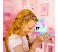 Mistie Secrets, Peluche Interactive avec Fonctions électroniques, Parle en français, Toi Seul Peut Entendre Ses Secrets, Coeur Magique, Modèle Zoey, pour Les Enfants dès 4 Ans, MY0002