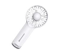 Misting Fan Portable Handheld Personal Mister, 6.69x3.15in 3 Speed Cooler, Rechargeable Electric Cooling, Portable Cooling Device for Travel and Outdoor Use