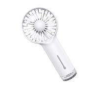 Misting Fan Rechargeable Portable Handheld Cooling Mister with 3 Speed Settings, Compact Electric Breeze Device for Outdoor Travel, Hydrating Small Cooler for Kids