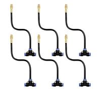 Misting Nozzles - Brass PE 20cm Adjustable Atomization Nozzle Kit | Agricultural Watering Mister Sprayer Head Set | Lawn Garden Backyard Greenhouse Irrigation Cooling Dust Removal Use
