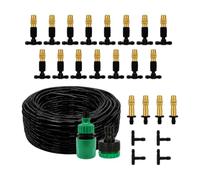 Misting System - PVC 15m or 30m Patio Misting Hose Kit with Brass Spray