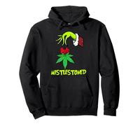 Mistlestoned 420 Cannabis Cannabis Christmas Weed Classic Sweat à Capuche