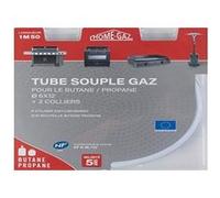 MISTRAL HOME GAZ - Tube Butane/Propane - Blanc - 1.5 Mètres - Validité 5 Ans