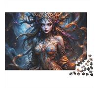 Mistress of Shadows and Magic Plaque Murale en Métal Rustique 52x38cm/1000pcs pour Le Coin Bar, Décoration Métal pour La Maison