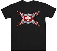 MISTT WOPII Kla Mens Inspired by Starship Troopers Mobile Infantry T Shirt Black L