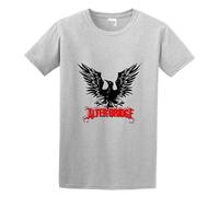 MISTT WOPII Men's Alter Bridge Logo Cotton T Shirt Grey M