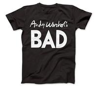 MISTT WOPII Men's Andy Warhol'S Bad As Worn by Cotton Andy T-Shirts Black XL