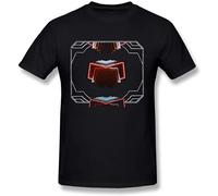 MISTT WOPII Men's Arcade Fire Neon Bible T Shirt Black M