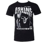 MISTT WOPII Men's Asking Alexandria Unisex Adult's Reaper T Shirt Black M