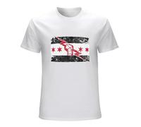 MISTT WOPII Men's Cm Punk Best in The World T-Shirt Graphic Unisex Top Shirt White M