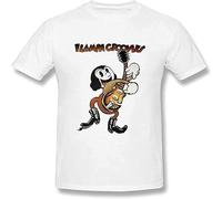 MISTT WOPII Men's Flamin' Groovies T-Shirt White M