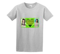 MISTT WOPII Men's Happy Birthday Christina Grimmie, with Love! Christina Grimmie, Christina, Happy Birthday Cotton T Shirt Grey 3XL