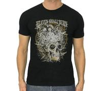MISTT WOPII Men's Heaven Shall Burn T-Shirt Metalcore Band Cotton Black Size S to 5XL Bischoff Black XL