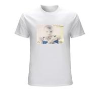 MISTT WOPII Men's Sinead O'Connor The Lion and The Cobra Vinyl Cover T-Shirts White M