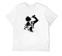 MISTT WOPII Men's The Strange Case of Dr. Jekyll and Mr. Hyde Robert Louis Stevenson Book T-Shirts White L