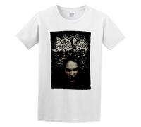 MISTT WOPII Men's Upon A Burning Body Medusa Cotton T Shirt White XL