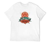 MISTT WOPII Men's Waylon Jennings T-Shirt Live in Concert White 3XL