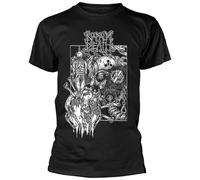 MISTT WOPII Napalm Death Harmony Corruption Mens Black T-Shirt S Black M