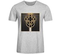 MISTT WOPII Orphaned Land All is One Summer T Shirts for Men Round Neck Grey M