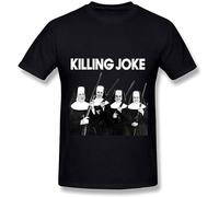 MISTT WOPII T Shirt for Men Killing Joke Tour Poster Black XXL