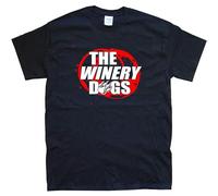 MISTT WOPII The Winery Dogs Mens T Shirt 100% Cotton Mike Portnoy Black 3XL