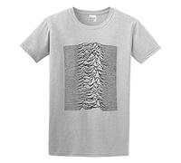 MISTT WOPII Waves Wave Pleasures to Wear Punk Disco O Neck Men T Shirt Grey 3XL