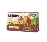 Misura Fibrextra Cornets intégraux classiques - Farine de blé entier, Boîte de 246 g