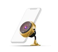 MISURA MA05- Support pour téléphone portable avec ventouse et chargement sans fil QC3.0 - GOLD