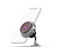 MISURA MA05- Support pour téléphone portable avec ventouse et chargement sans fil QC3.0 - SILVER