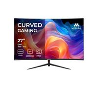 MISURA | Moniteur Gaming incurvé 27" | 165 Hz | QHD 2560 x 1441 | 1ms | 2 DP & 2 HDMI | GSync | Anti-scintillement | HDR10 | Haut-parleurs 2W | MM27DQIO1B