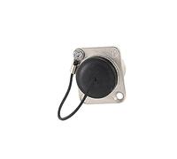 MISUVRSE ABSNEUTRIK Cache de protection antichoc XLR pour les performances en plein air et les studios d'enregistrement Universel mâle femelle Neutrik XLR Capuchons anti-poussière avec sangle de