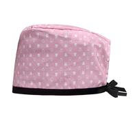 MISUVRSE Chapeau d'infirmière pour médecin, bonnet médical rond respirant pour salon de beauté, hôpital, turban de travail d'infirmière, H, Taille unique