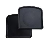 MISUVRSE Convient pour 6QT 10QT Air Drip Tray Antiadhésif Huile Passe au lave-vaisselle Pièce de rechange pour Grills Café avec trou de vidange Boisson avec tube de drainage rectangulaire antiadhésif