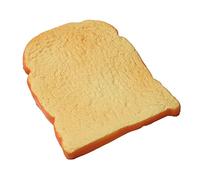 MISUVRSE Faux Pain Jouet Amusant Pour Maison de Jeu Aide Pour Déficit d'Attention Trouble d'Hyperactivité Pain Compressible Simulation de Noël Jouets Alimentaires