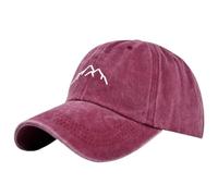 MISUVRSE Filles Broderie Montagne Baseball Voyages accrocheurs Réunir Visières Adolescents Pour Cyclisme Randonnée Chapeaux Pour Femmes Sport Golf Protection Solaire, a, taille unique