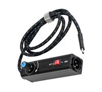 MISUVRSE Isolateurs de câble audio USB C vers 3 broches, 3 broches, élimine le bruit, les anneaux de terre, les isolateurs sonores, élimine les iminateurs de manche