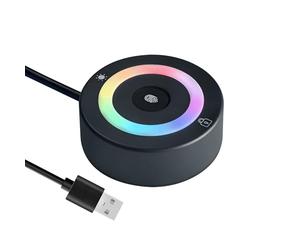 MISUVRSE Lecteur d'empreintes digitales compatible Windowslogin avec code de sécurité Fido2, appareil USB et lumière respiratoire sensible au toucher, code de sécurité biométrique