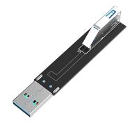 MISUVRSE Module d'extension USB 3.0-D efficace mâle vers femelle améliore les interfaces et la solution de connexion USB 3.0-D Extender USB