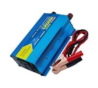 MISUVRSE Onduleur en métal et plastique, 12 V à 110 V, 220 V, construction sinusoïdale modifiée pour les mouvements fréquents, conditions difficiles, sinus modifiés