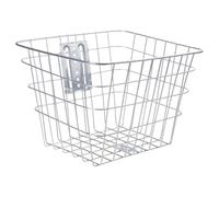 MISUVRSE Panier de vélo amovible en métal avant amovible pour enfants Rouleau Fil de vélo Panier de stockage avant Accessoires de cycle