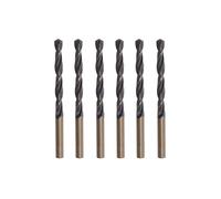 Misuyue 6pcs Foret Metal Hélicoïdaux, 3.2mm HSS Forets Meche Metal Professional pour Cuivre Fer Inox Alliage Aluminium Bois