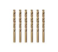 Misuyue 6pcs M35 Foret Cobalt Metal Hélicoïdaux, 3mm HSS Forets Meche Metal Professional pour Inox Alliage Alliage de Haute Température Titane Cuivre Fer