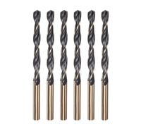 Misuyue Foret Metal 7 mm, 6pcs HSS Hélicoïdaux Forets Meche Metal Professional pour Cuivre Fer Inox Alliage Aluminium Bois, Standard DIN 338