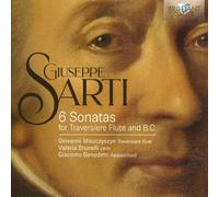 MISZCZYSZYN/BENEDETTI/BRUNELLI - SARTI: 6 SONATAS FOR TRAVERSIERE... CD NEUF