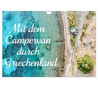 Mit dem Campervan durch Griechenland (Wandkalender 2026 DIN A4 quer), CALVENDO Monatskalender: Eine Reise mit dem Campervan zu den schönsten Plätzen des griechischen Festlands.