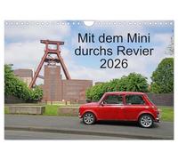 Mit dem Mini durchs Revier (Wandkalender 2026 DIN A4 quer), CALVENDO Monatskalender: Mit dem historischen Mini auf Tour durchs Ruhrgebiet