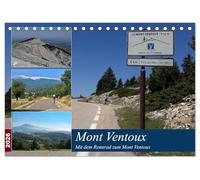 Mit dem Rennrad zum Mont Ventoux (Tischkalender 2026 DIN A5 quer), CALVENDO Monatskalender: Bilder von Radtouren um und auf den Mont Ventoux