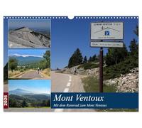 Mit dem Rennrad zum Mont Ventoux (Wandkalender 2026 DIN A3 quer), CALVENDO Monatskalender: Bilder von Radtouren um und auf den Mont Ventoux